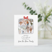 フォトギフトクリスマスカード シーズンカード (スタンド正面)