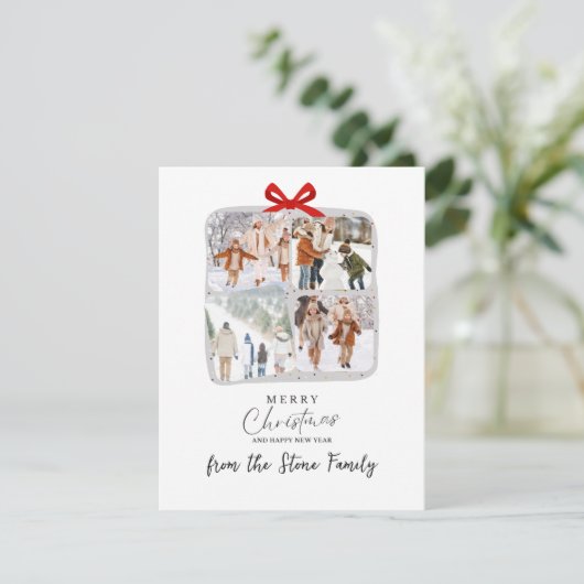 フォトギフトクリスマスカード シーズンカード (スタンド正面)