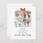 フォトギフトクリスマスカード シーズンカード (正面/裏面)