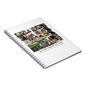 フォトギフトテンプレートファミリーフレンドペットカスタム ノートブック (右側)