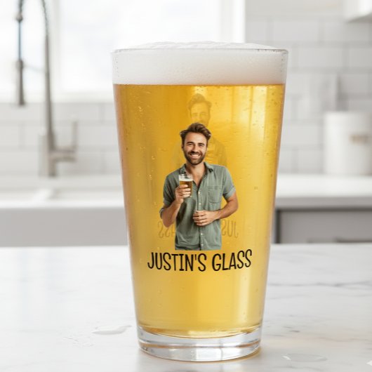 フォトギフトパーソナライズされたモノグラム タンブラーグラス