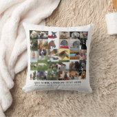 フォトギフトママパパおじいちゃんおばあちゃんペット友達 クッション (ブランケット)