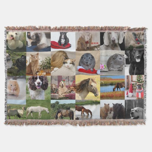 フォトギフトママパパおじいちゃんおばあちゃんペット友達 スローブランケット (正面)