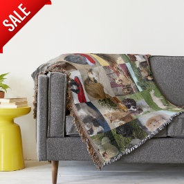 フォトギフトママパパおじいちゃんおばあちゃんペット友達 スローブランケット