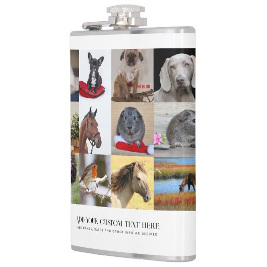 フォトギフトママパパおじいちゃんおばあちゃんペット友達 フラスク (左)