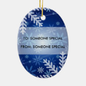 フォトギフトラベル&オーナメント セラミックオーナメント (裏面)