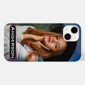 フォトギフト 名前入り カスタムケース Case-Mate iPhoneケース (裏面 (横))