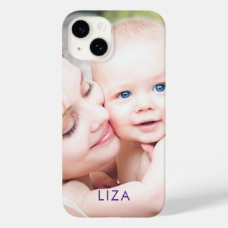フォトギフト 名前 オリジナル シンプル モダン Case-Mate iPhone 14ケース
