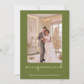 フォトギフト 結婚おめでとうございます シーズンカード (正面)