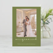 フォトギフト 結婚おめでとうございます シーズンカード (スタンド正面)