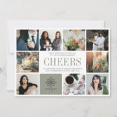 フォトギャラリーフレーム応援企業のホリデーカード シーズンカード (正面)