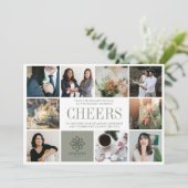 フォトギャラリーフレーム応援企業のホリデーカード シーズンカード (スタンド正面)