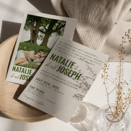 フォトクライ伝統的ブカラフル結婚ライト 招待状