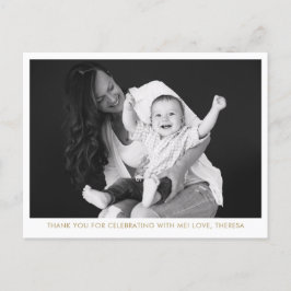 フォトクリスチャン賛美母パーティーありがとう ポストカード