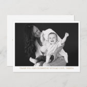 フォトクリスチャン賛美母パーティーありがとう ポストカード (正面/裏面)