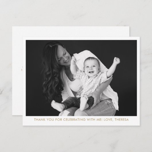 フォトクリスチャン賛美母パーティーありがとう ポストカード (正面/裏面)