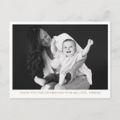 フォトクリスチャン賛美母パーティーありがとう ポストカード (正面)