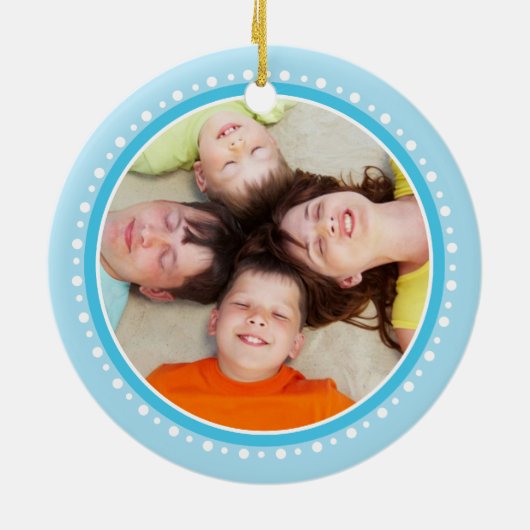 フォトクリスマスオーナメント::フェスティバルフクロウ3 セラミックオーナメント (裏面)