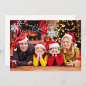 フォトクリスマスカードの追加 シーズンカード (正面/裏面)