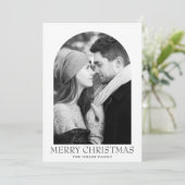 フォトクリスマスカードアーチデザイン(祝日のみ) シーズンカード (スタンド正面)