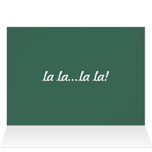 フォトクリスマスカード (内部横(上))