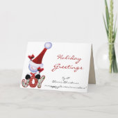 フォトクリスマスカード2枚 シーズンカード (裏面)