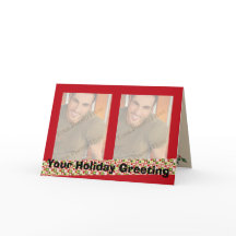 フォトクリスマスカード2枚