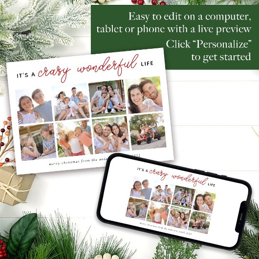 フォトクリスマスカード9 |素晴熱狂するらしい生活 シーズンカード