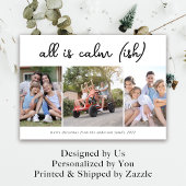 フォトクリスマスカード |すべて穏やかな(ish) シーズンカード