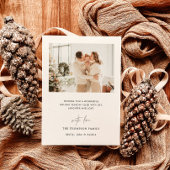 フォトクリスマスカード |アーチ型フォトホリデーカード 招待状