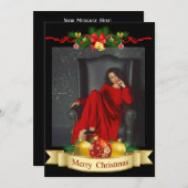 フォトクリスマスカード シーズンカード (正面/裏面)