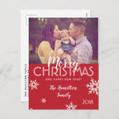 フォトクリスマスカード シーズンポストカード (正面/裏面)