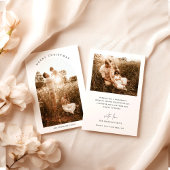 フォトクリスマスカード |ホリモダンデーフォトカード 招待状