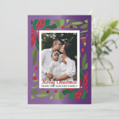 フォトクリスマスカード 招待状 (スタンド正面)