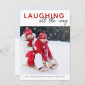 フォトクリスマスカード | Everything Way シーズンカード (正面/裏面)