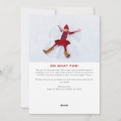 フォトクリスマスカード | Everything Way シーズンカード (裏面)