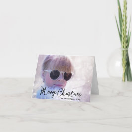 フォトクリスマスグリーティング シーズンカード