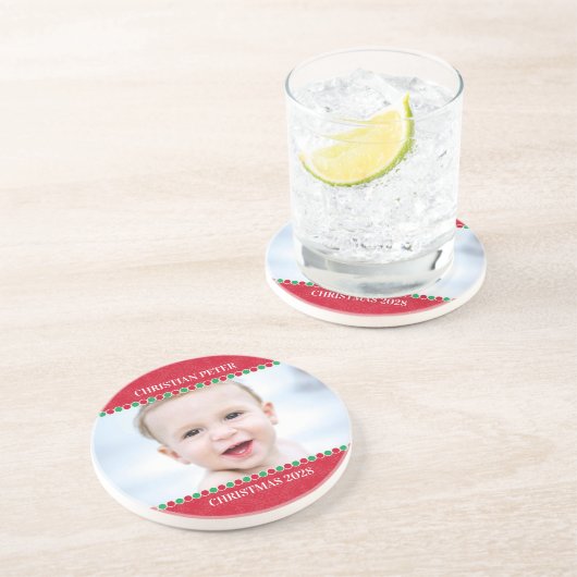 フォトクリスマスコースター コースター (側面)