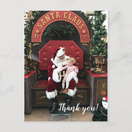 フォトクリスマスサンキューポストカード 案内ポストカード (正面)