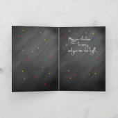 フォトクリスマスシャルボードルックオーバル カード (内部)