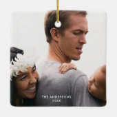 フォトクリスマスツリーすてきになる季節 セラミックオーナメント (裏面)