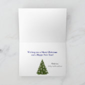 フォトクリスマスツリーオーナメント シーズンカード (内部)