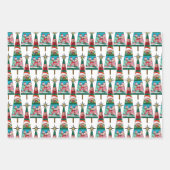 フォトクリスマスツリー ラッピングペーパーシート (正面2)