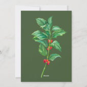 フォトクリスマスニューイヤーズジョイリースパーソナライズされた シーズンカード (裏面)