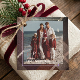 フォトクリスマスホリデープレゼントグッズギフトタグ フェイバータグ