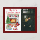 フォトクリスマスホリデー ポストカード (正面)