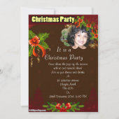 フォトクリスマス·アイビテーション 招待状 (正面)