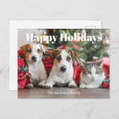 フォトクリスマス シーズンポストカード (正面/裏面)