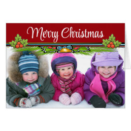 フォトクリスマス/ホリデーカード