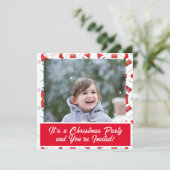 フォトクリスマス 招待状 (スタンド正面)